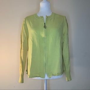 St. John Sport Zip Sweater